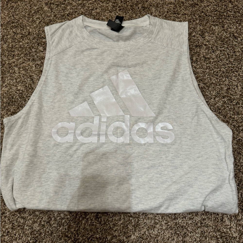 Gray Adidas Tank